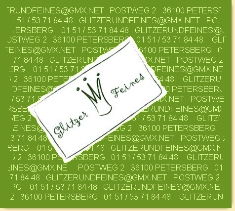 Glitzer und Feines